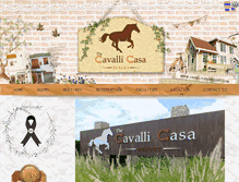 Tablet Screenshot of cavallicasaresort.com